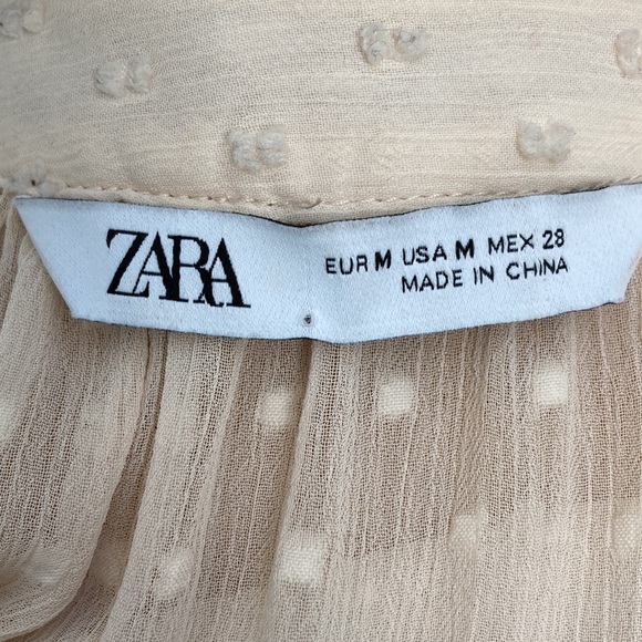 Zara Nude Blouse - Picture 4 of 4